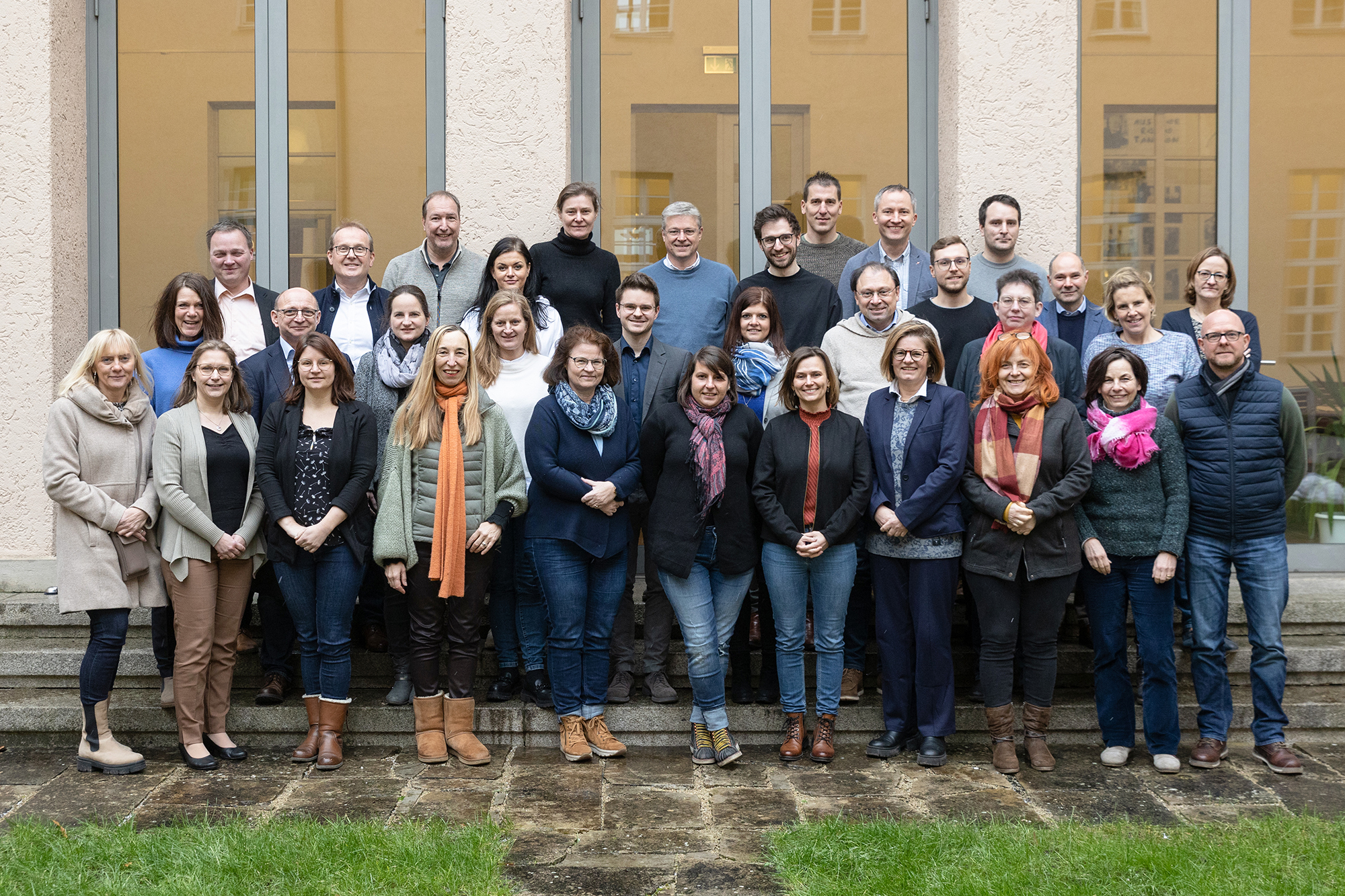 Gruppenbild der Verwaltungsleitungen