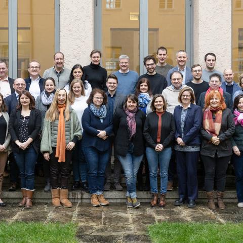 Gruppenbild der Verwaltungsleitungen